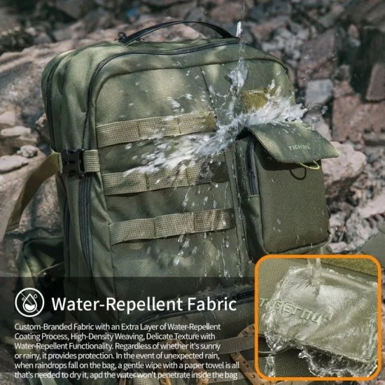 Tigerno Multifunctional Camping Backpack - Green